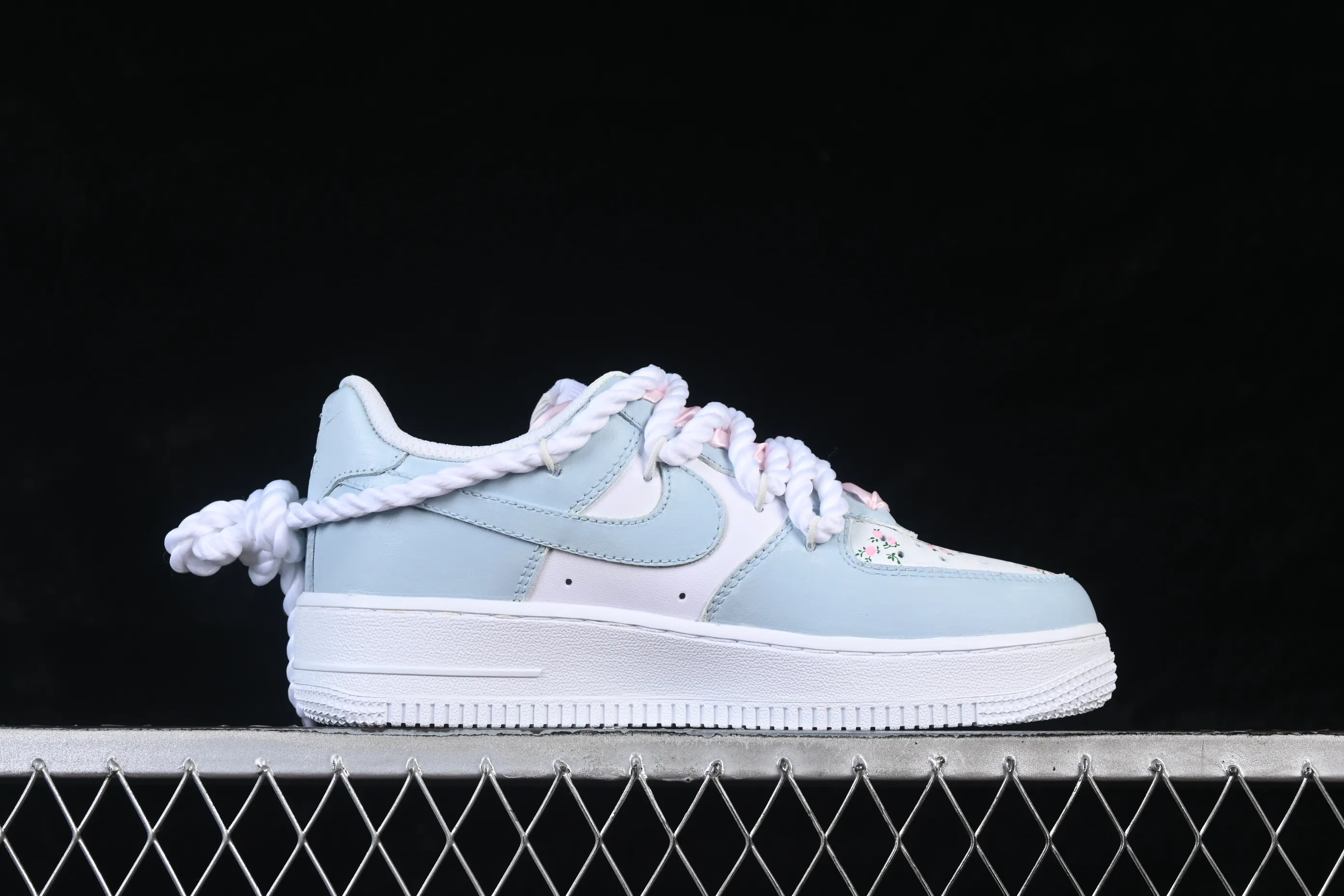 All Categories Nk Air Force 1 Air Force Series Nk Air Force 1 Low Air Force Low Pale Nike Air Force 1'07 Low Pale "Cherry Mist Whisper" Hand-painted Graffiti Asakura Mist Words Air Force One Low-top Casual Shoes DH2920-121